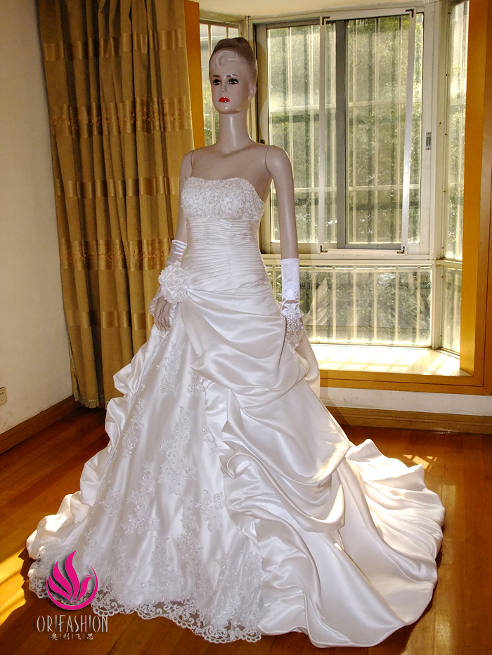 Orifashion Handmade Romantic Wedding Dress RC119 - Click Image to Close